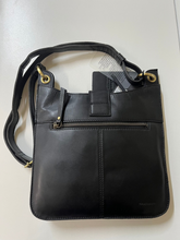 Load image into Gallery viewer, 8215 VINT LEATHER DOUB  COMP CROSS BODY by Modapelle
